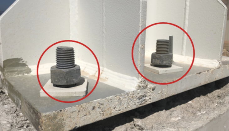 Bolts in aggressive environments can be secured with Loctite 270 thread-locker Henkel Loctite 270