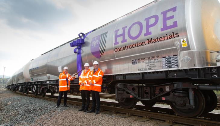 New state-of-the-art rail wagons for Hope Construction Materials New state-of-the-art rail wagons