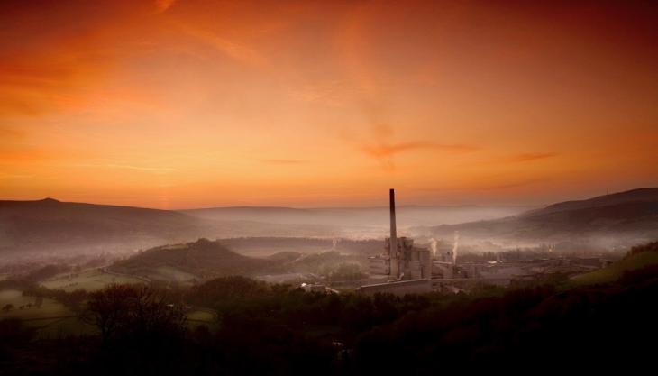 Breedon's Hope cement works Hope cement works