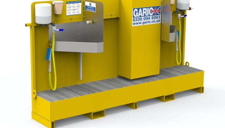 Garic's new Hot Wash Station Hot Wash Station