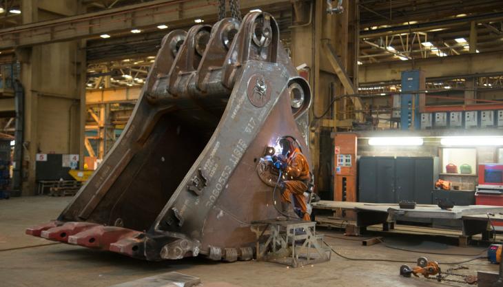 Heavy-duty dredging buckets from HSM Excavator bucket