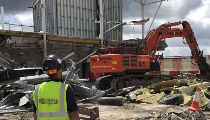 Hughes & Salvidge use SiteZone proximity warning system Hughes & Salvidge use SiteZone proximity warning system