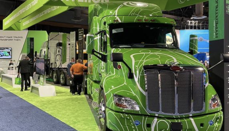 Hyliion's fully electric-drive Hypertruck ERX Hypertruck ERX