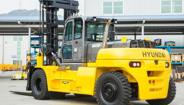 Hyundai 160D-9L fork-lift truck Hyundai 160D-9L fork-lift truck