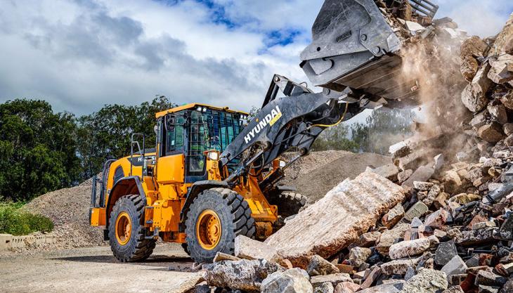 HCE are investing €150 million in the Ulsan factory in South Korea Hyundai wheel loader