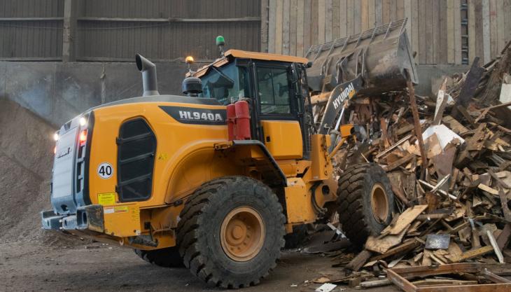 Hyundai HL940A wheel loader Hyundai HL940A wheel loader