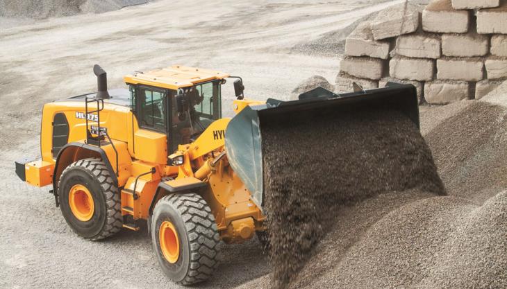 Hyundai HL975 wheel loader Hyundai HL975 wheel loader