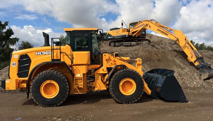 Hyundai HL960 wheel loader Hyundai HL960 wheel loader