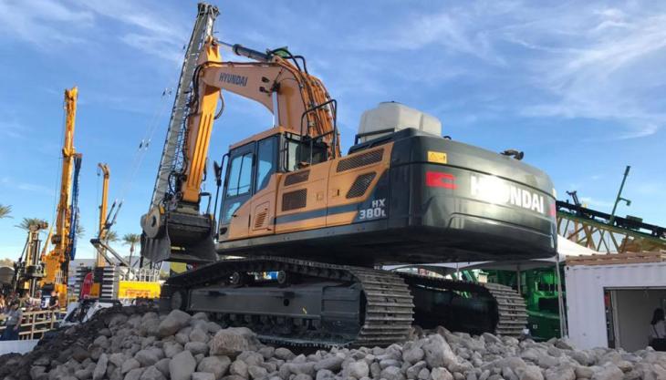 Hyundai HX380L crawler excavator