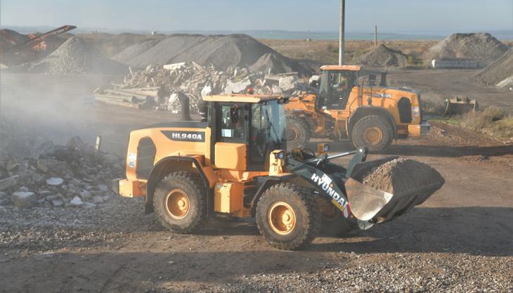 Hyundai HL900-series wheel loader Hyundai HL900-series wheel loader