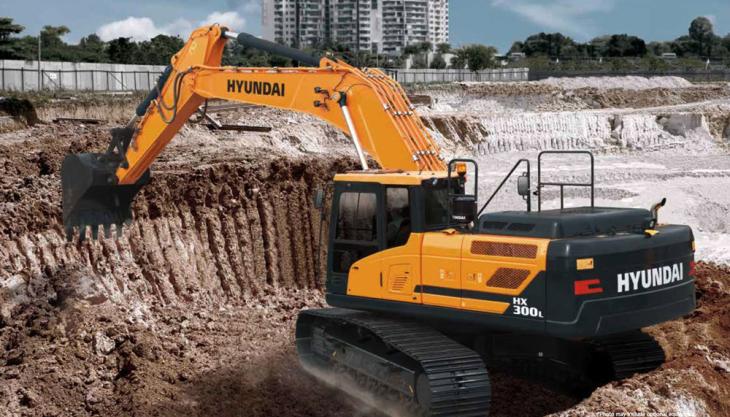 Hyundai construction equipment