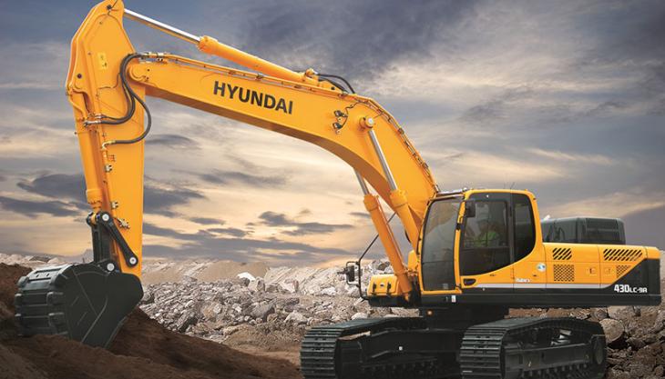 Hyundai R430LC-9A excavator