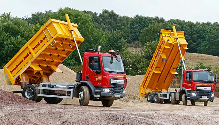 Hyva tipping cylinder supplied to Allstone Hyva tipping cylinder