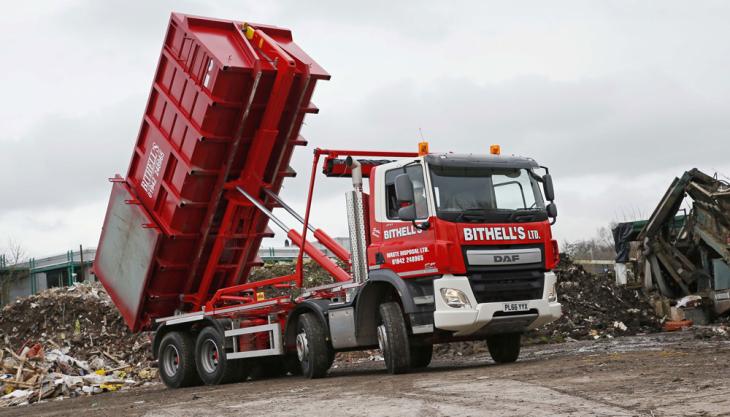 Hyva skiploader Hyva skiploader