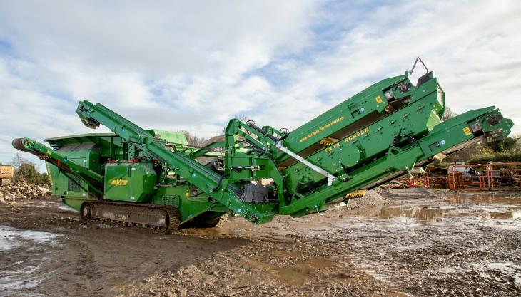 McCloskey I4C compact impact crusher