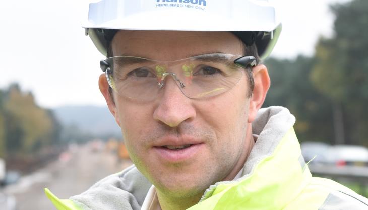 Ian Price, new managing director of Hanson Contracting Ian Price