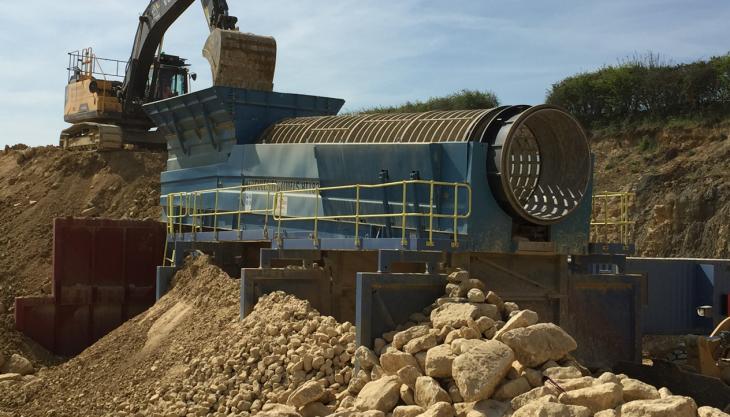 HT182M trommel screen HT182M trommel screen