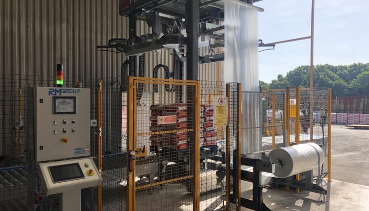 RMGroup have been appointed to supply and service Lachenmeier stretch-hood machines in the UK RMGroup