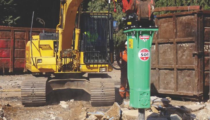 New UK distributor for Montabert Montabert hydraulic breaker