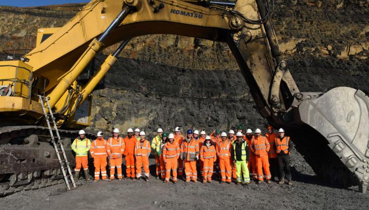 Twenty-three University of Derby students embark on a five-day study tour of West Country minerals sites IQ study tour