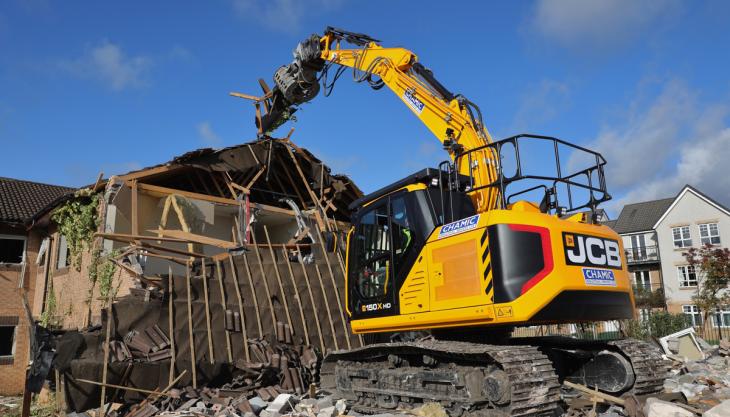 New JCB X Series excavators for Chamic Industrial Services JCB 150X excavator