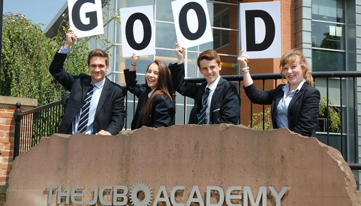 JCB Academy students