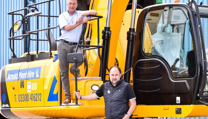 Arnold Plant Hire strengthen recycling fleet with more JCB machinery Arnold Plant Hire