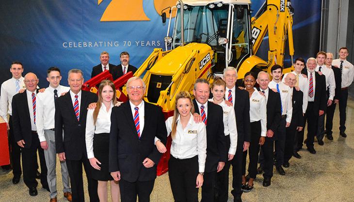 JCB celebrate 70 years