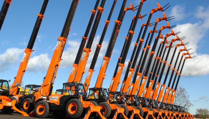 Boels Rental invest in a fleet of JCB machines