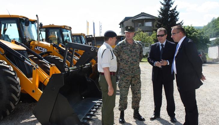 JCB send machines to aid Balkan flood zone