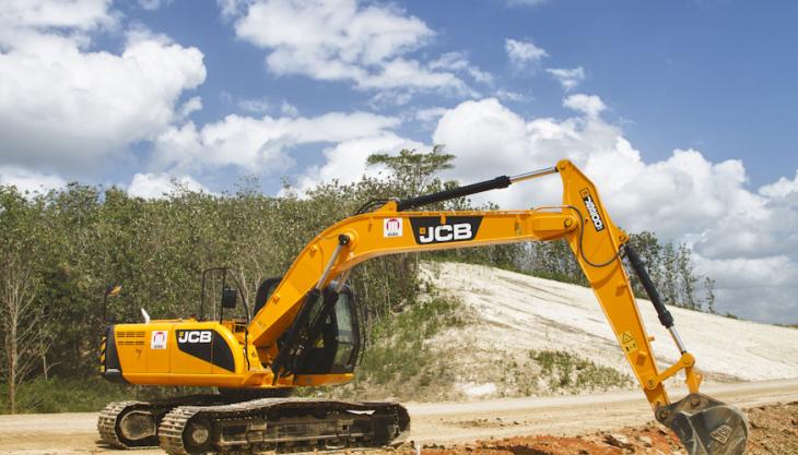 JCB JS200 crawler excavator