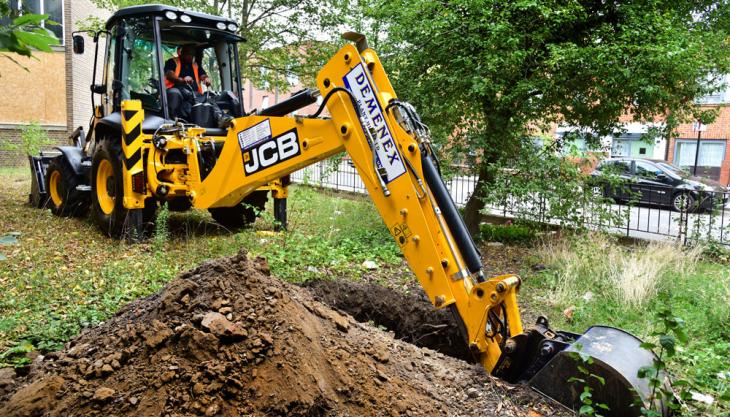 JCB machine