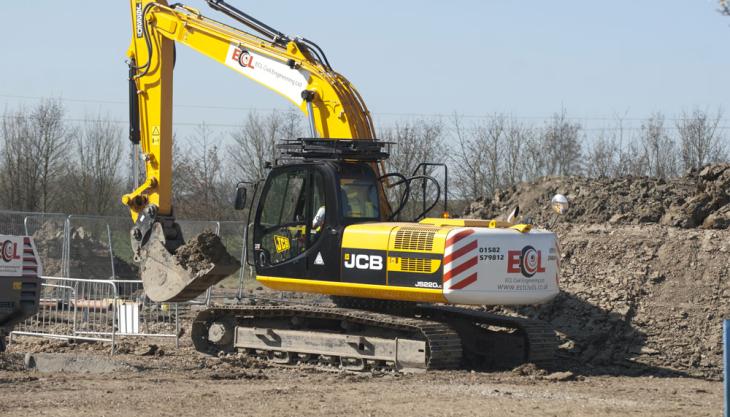 JCB JS220 crawler excavator