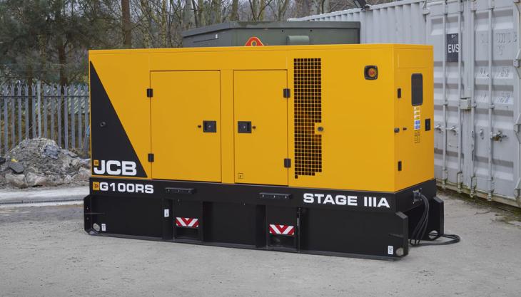 JCB G100RS generator