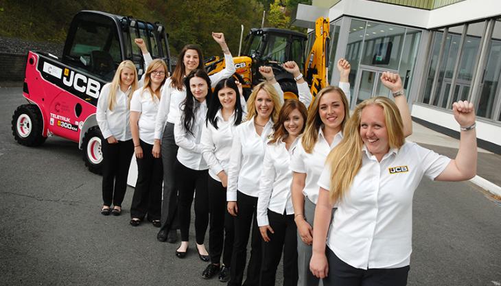 JCB apprentices