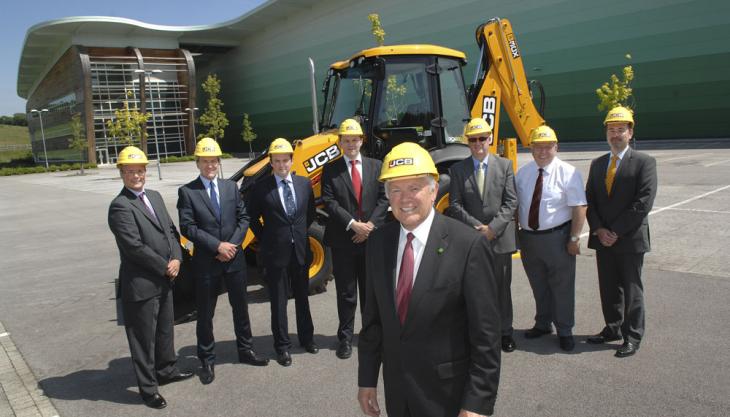 JCB build logistics hub