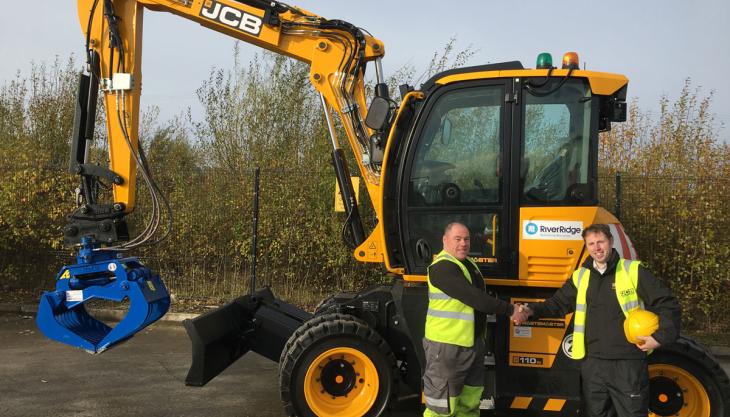RiverRidge opt for new JCB Hydradig RiverRidge opt for new JCB Hydradig