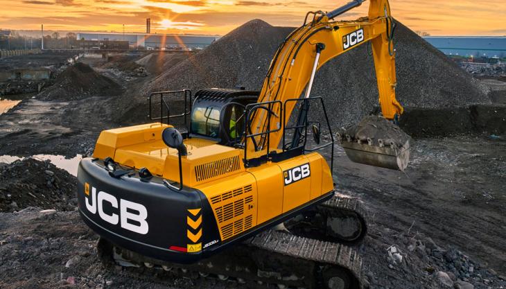 JCB JS300 excavator