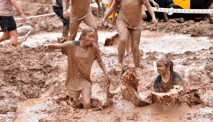 JCB Mud Run 2016