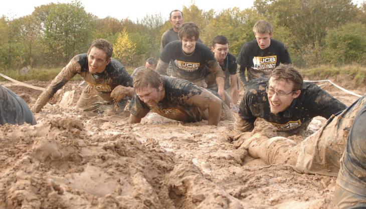 JCB Mud Run