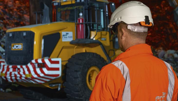 JCB introduce Proximity Braking System for wheel loaders JCB Promixity Braking System