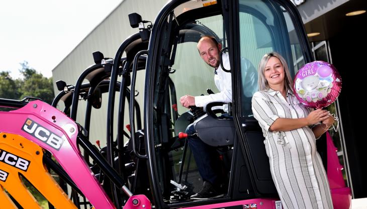 JCB 8018 mini-excavator