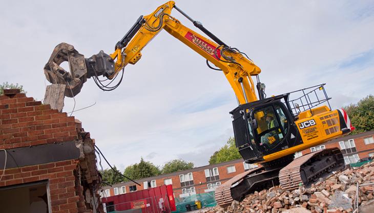 JCB JS220 excavator