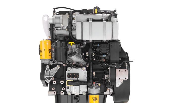 JCB Tier 4 engine