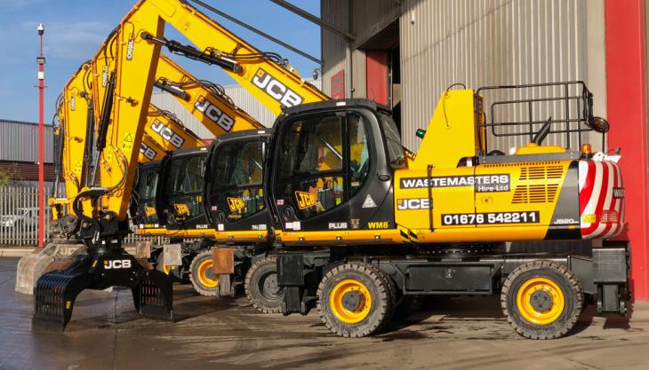 JCB Wastemaster machines JCB Wastemasters