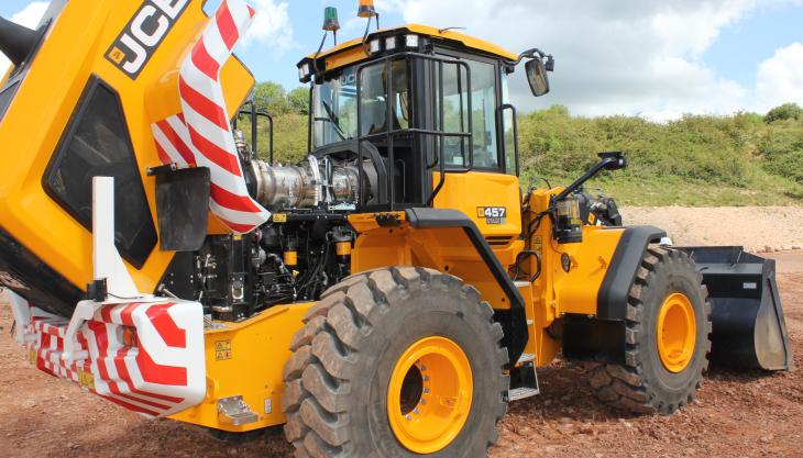 The JCB 457 now comes with a Stage V-compliant Cummins engine JCB 457 wheel loader