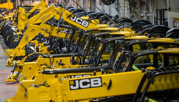 Some 200 JCB agency employees are to be handed permanent contracts this summer as demand continues to rise JCB