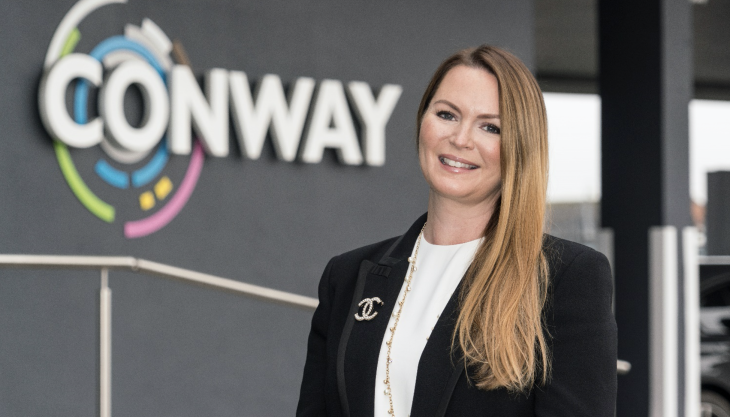 Joanne Conway, new chair of the FM Conway Group Joanne Conway