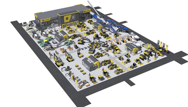 John Deere and Wirtgen Group will launch 36 brand-new machines at Conexpo this March John Deere at Conexpo 2023