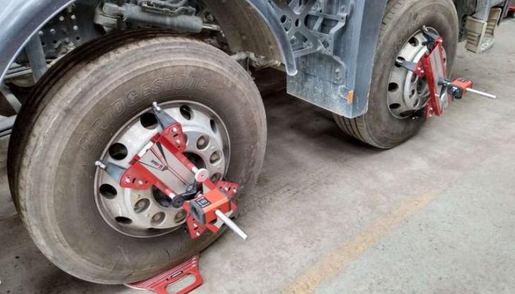 Cris Services Group save on tyres and time with AES workshop solutions such as the Josam Cam-aligner Cam-aligner